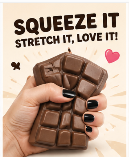 Chocolate Scented Squishy Bar