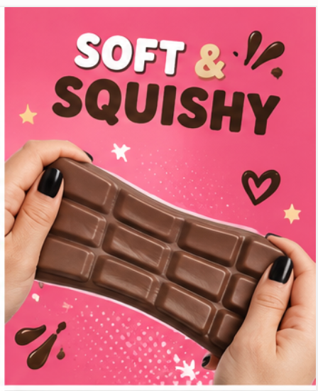 Chocolate Scented Squishy Bar