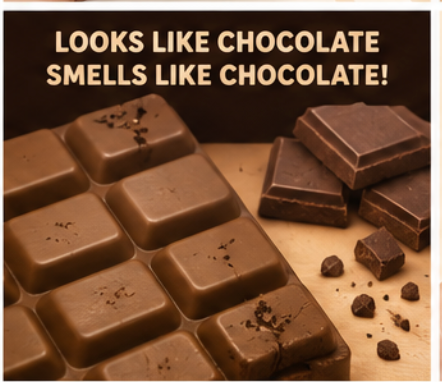 Chocolate Scented Squishy Bar