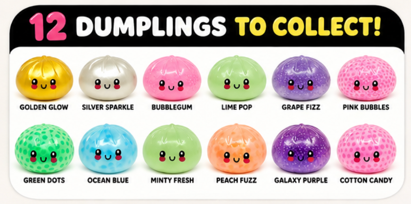 Mystery Dumpling Squishies