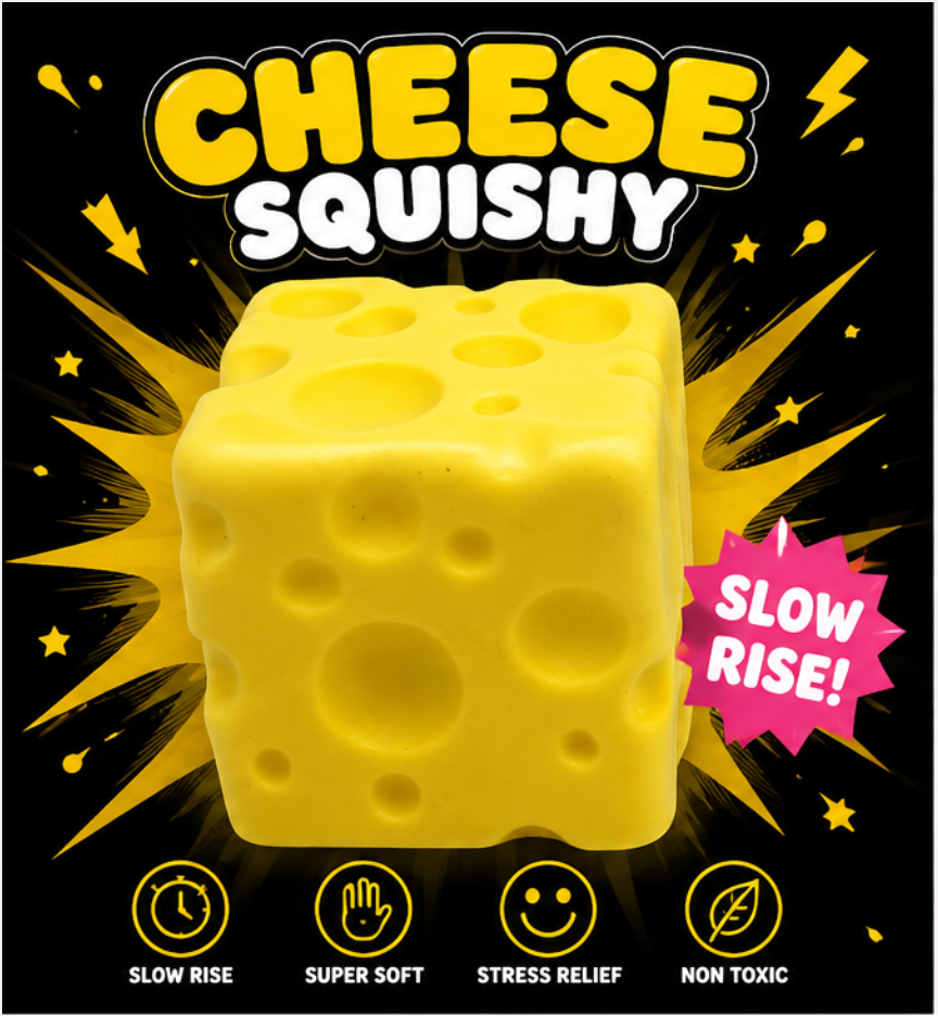 Cheese Squishy Fun Doh Slow Rise