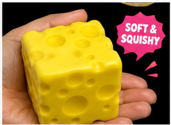 Cheese Squishy Fun Doh Slow Rise
