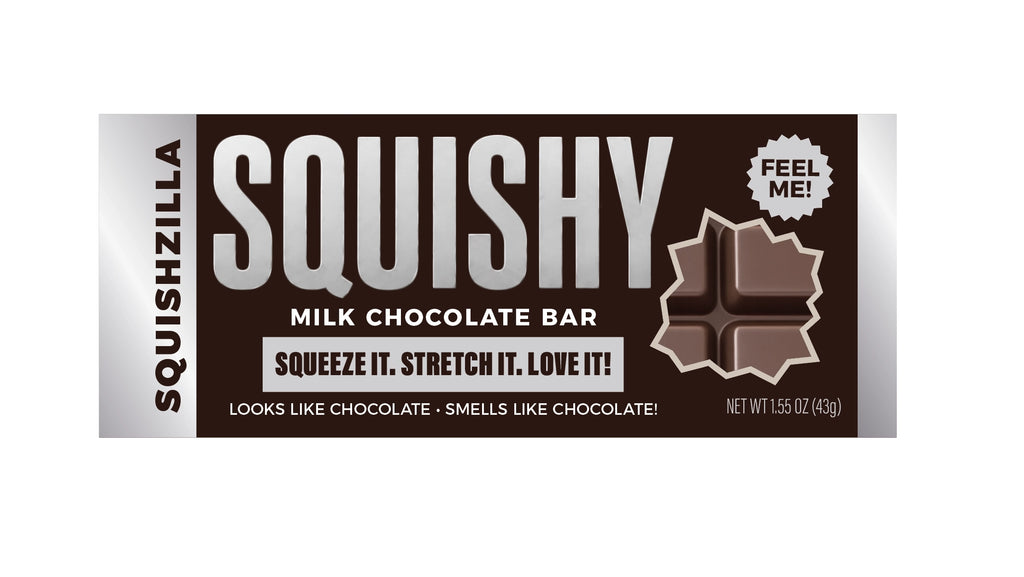 Fun Doh Slow Rise Scented Squishy Chocolate Bar